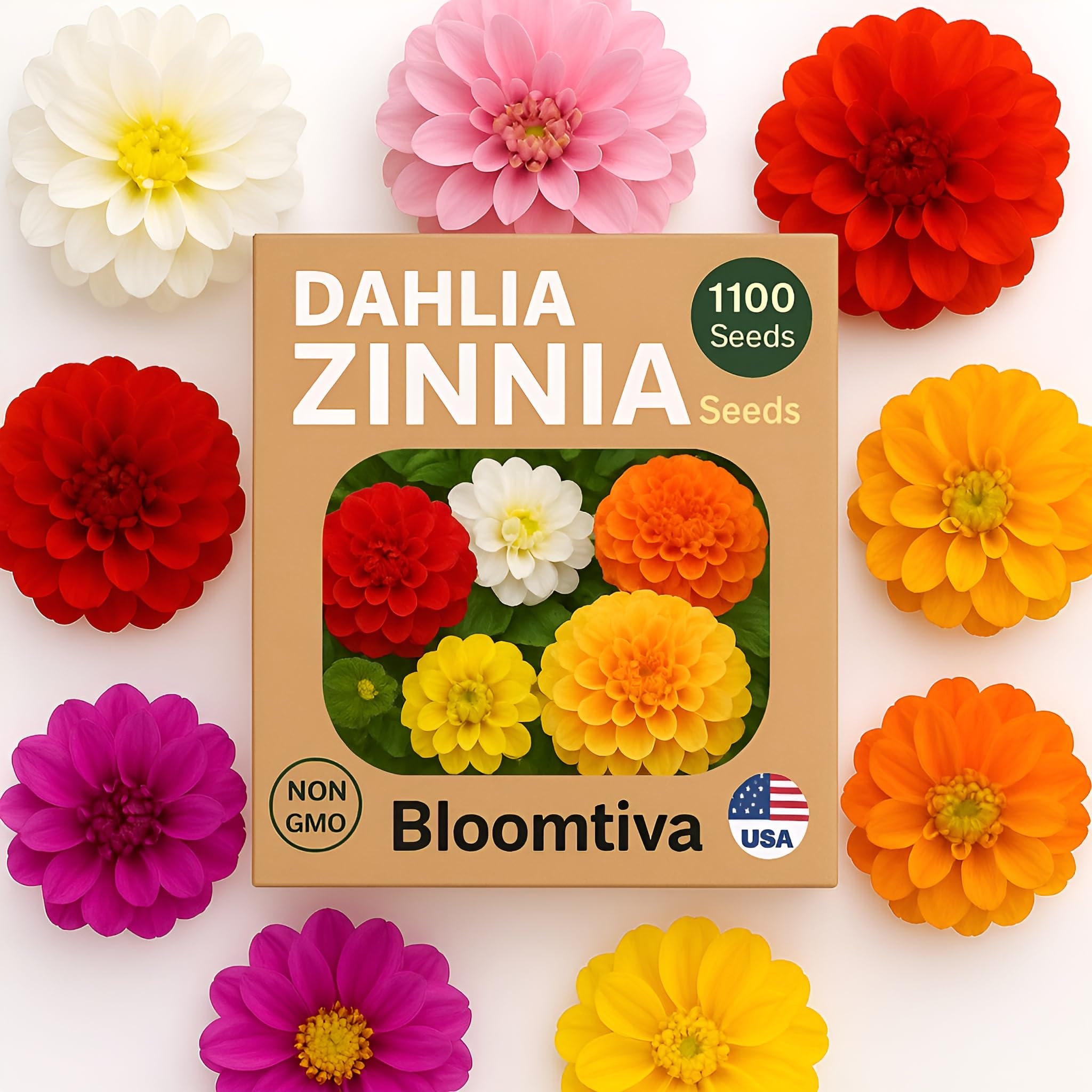 Direct sow Bloomtiva seeds outdoors for rapid seasonal color