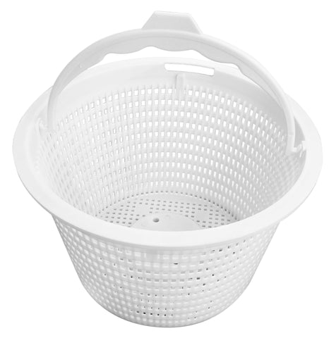 Blrkaui SP1070 skimmer basket top view traps debris before reaching the pool pump.