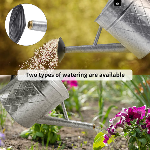 BLstyle galvanized metal construction resists rust for outdoor use.