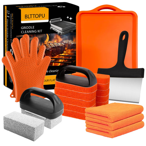 BLTTOPU silicone spatula mat protects counters while resting hot spatulas