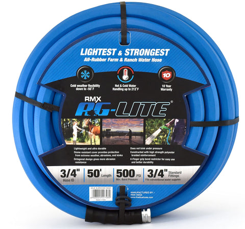 BLUBIRD AG-Lite hose outer cover showing weather-resistant durability.