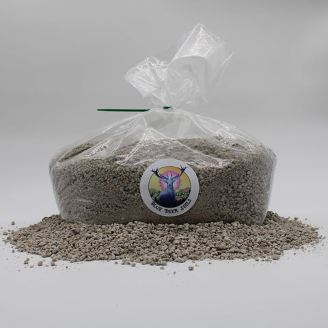 Blue Deer Soils pumice 8-dry-quarts fine-grit for cactus and bonsai improves drainage and aeration.