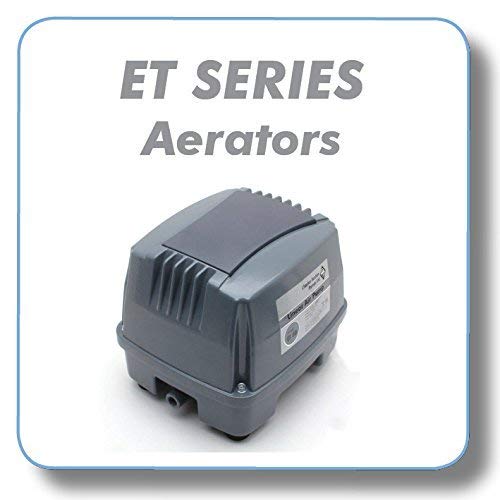 Blue Diamond Enviro ET80 delivers 75 L/min airflow for septic tanks.