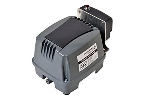 Blue Diamond ET80 built-in alarm indicator emphasizing monitoring for septic or pond use.