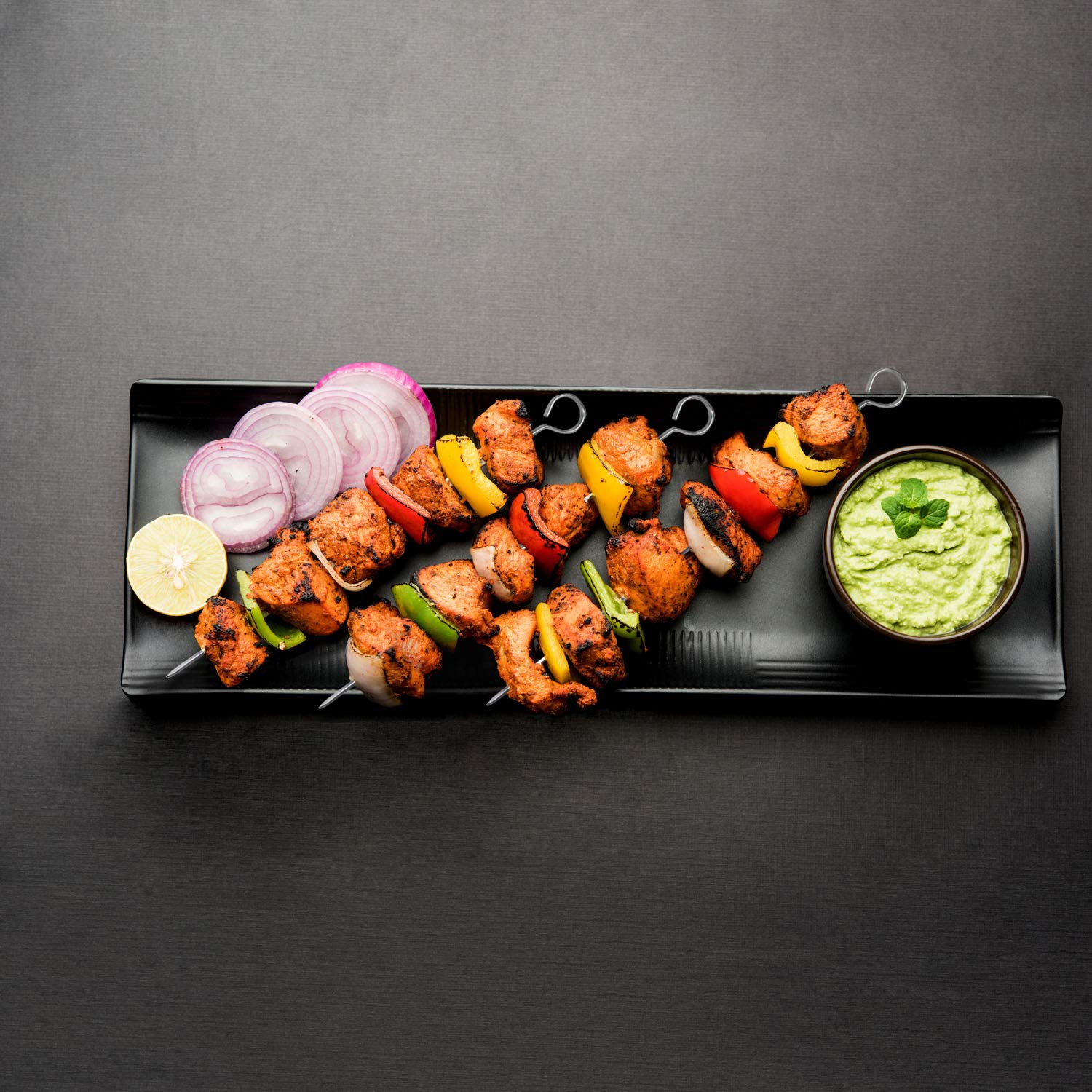 Blue Donuts pack-24 skewers provide a ready set for family barbecues.