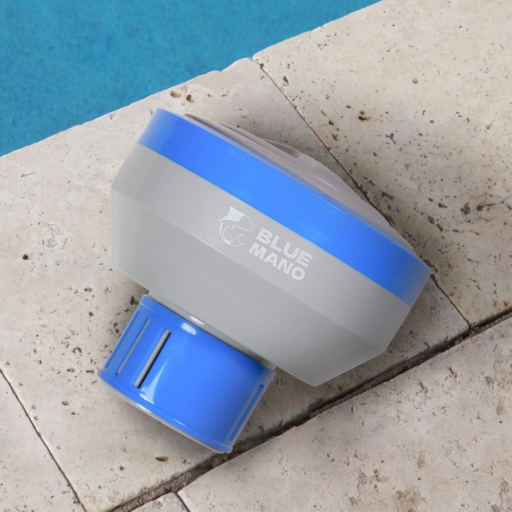 Blue Mano chlorine floater refill and replacement is simple