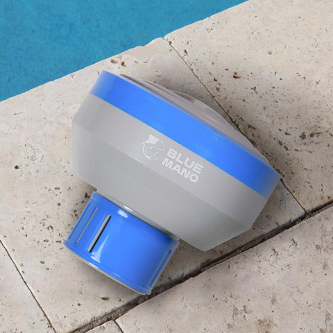 Blue Mano chlorine floater refill and replacement is simple