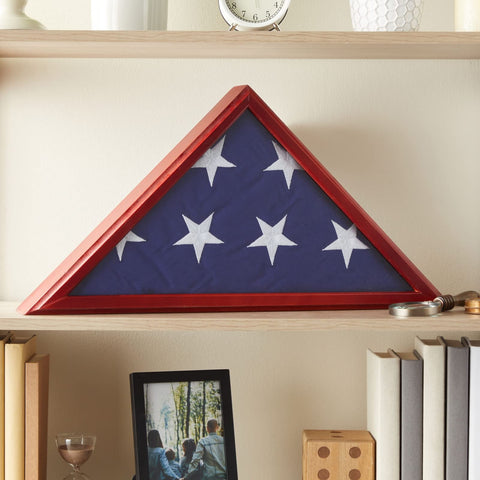 BLUE PANDA flag with embroidered stars detail for authentic patriotism display.
