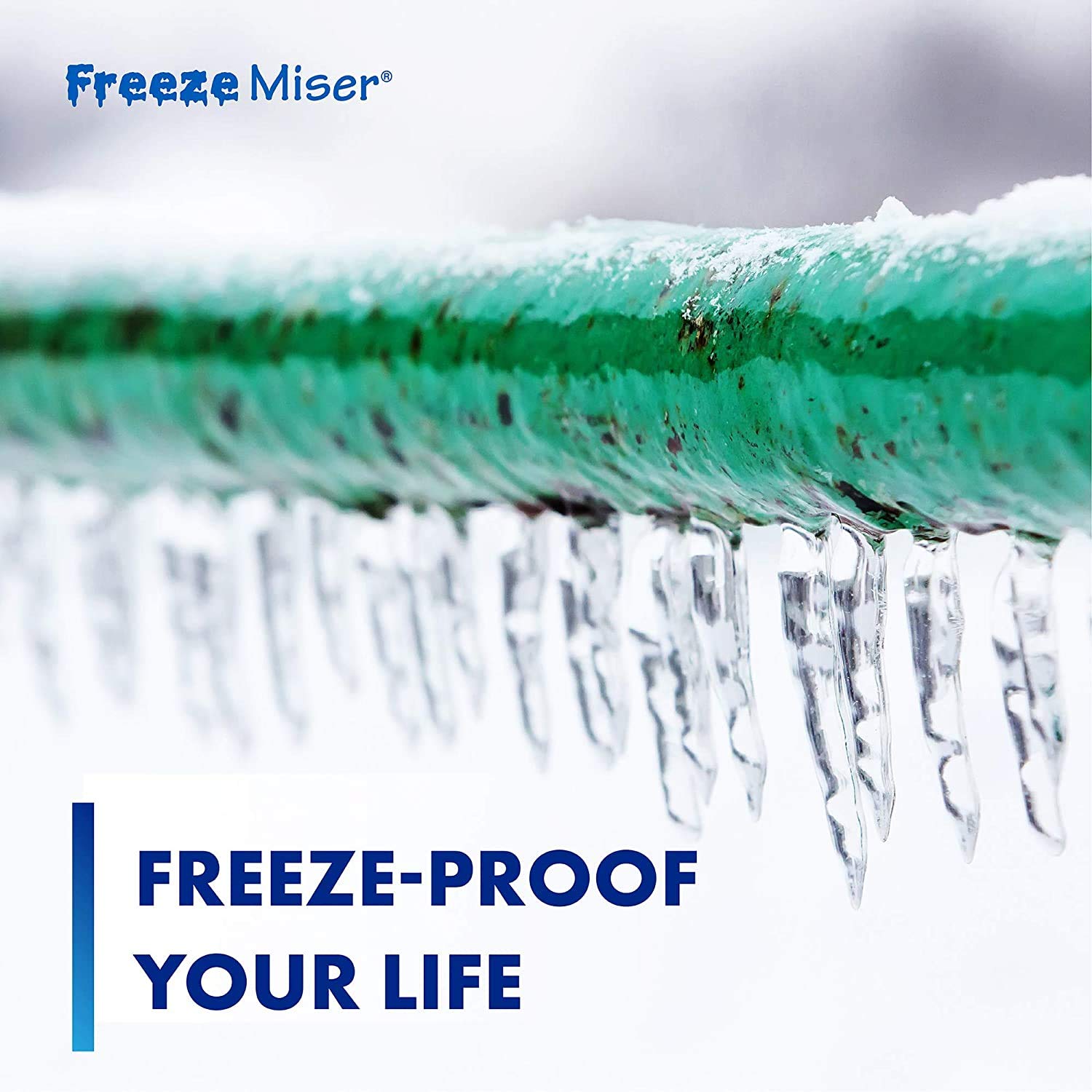 Blue Penguin water-saving feature reduces waste while protecting against freezing.