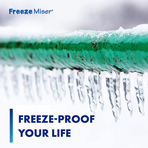 Blue Penguin water-saving feature reduces waste while protecting against freezing.