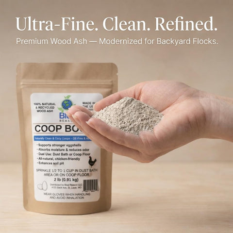 Coop Boost in a coop demonstrates odor and moisture management.