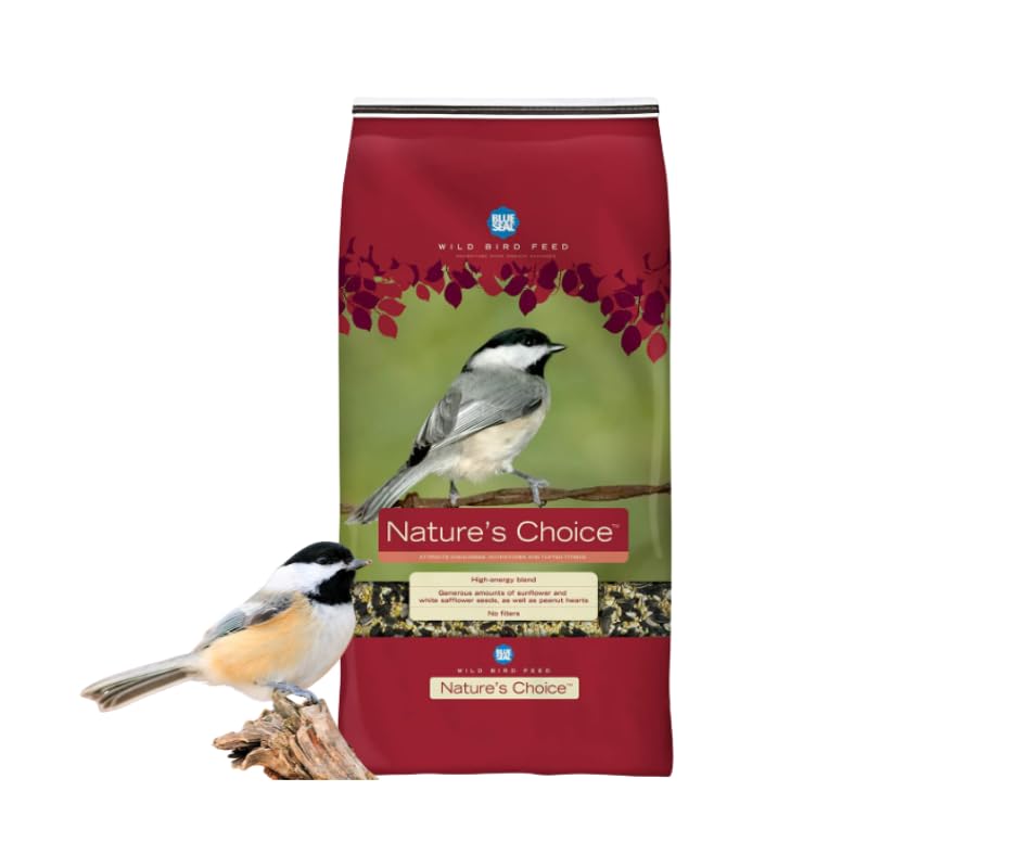 Blue Seal Nature's Choice high-energy wild bird seed attracts backyard birds