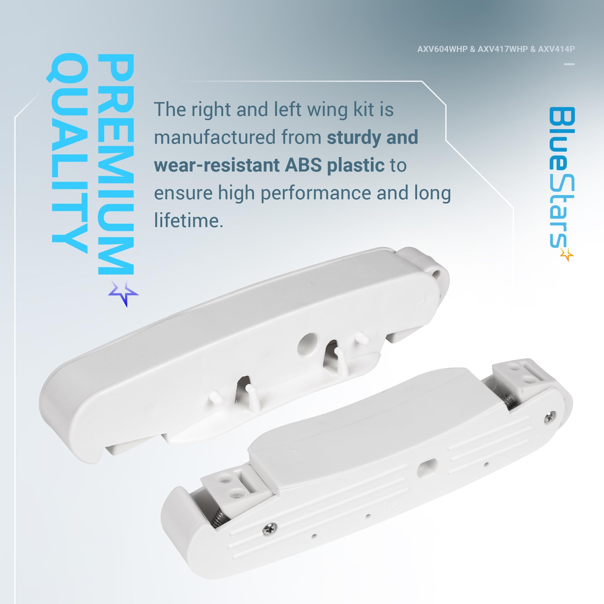 BlueStars AXV414P pod shoes replacement improves cleaner movement.