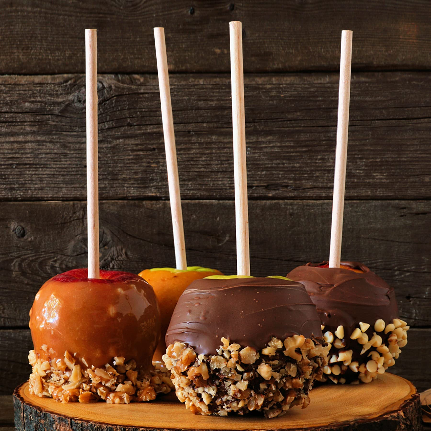 BLUE TOP smooth skewers offer comfortable grip and secure hold