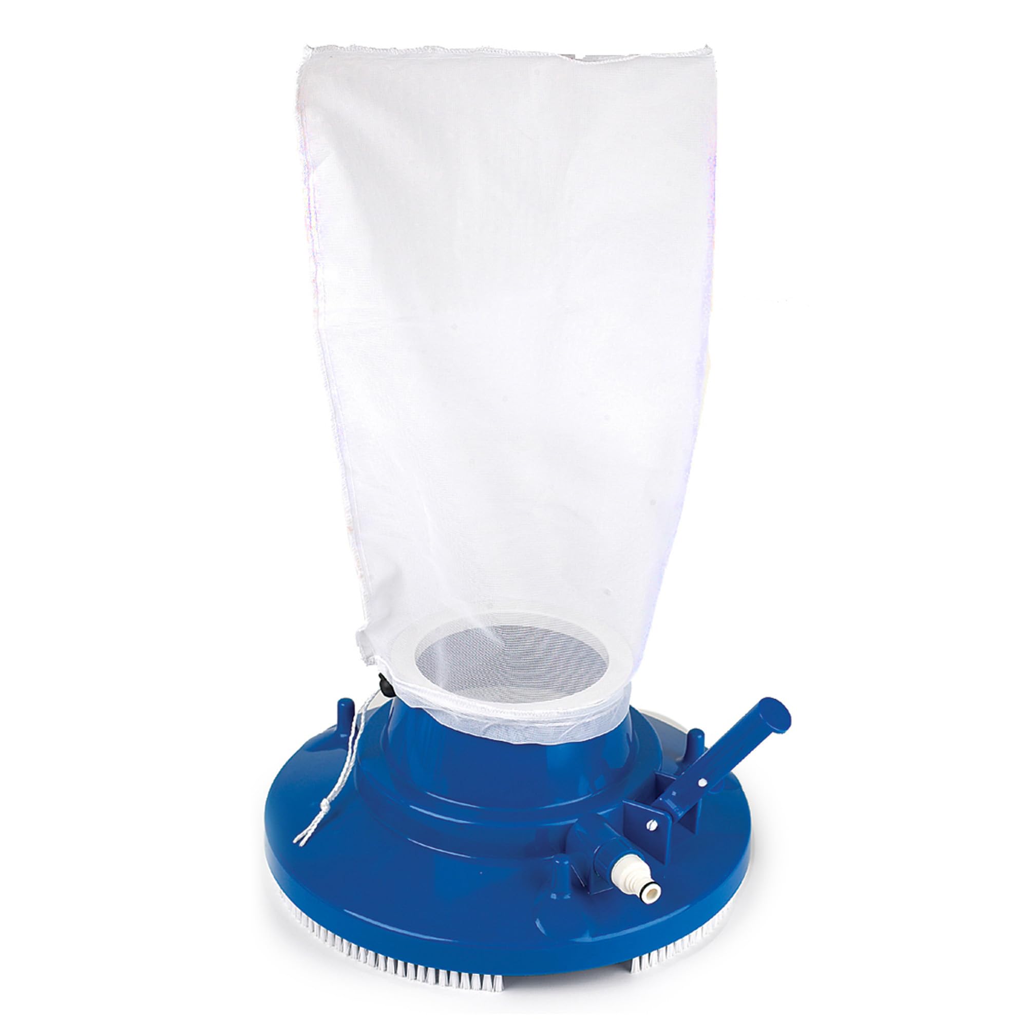 Blue Wave Leaf Bagger 15-inch head glides smoothly for fast debris pickup.