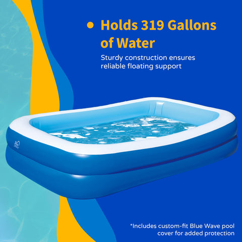 Blue Wave two-tier valve system makes inflation and deflation fast and simple.