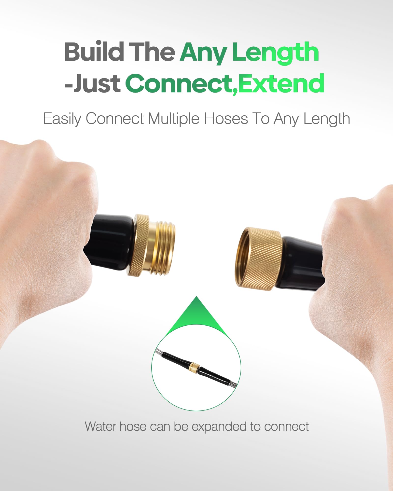 BlueGarden no-leak connection supports steady water flow