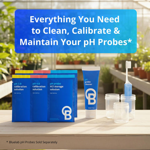 Calibration solution sachets for quick, accurate pH reference checks