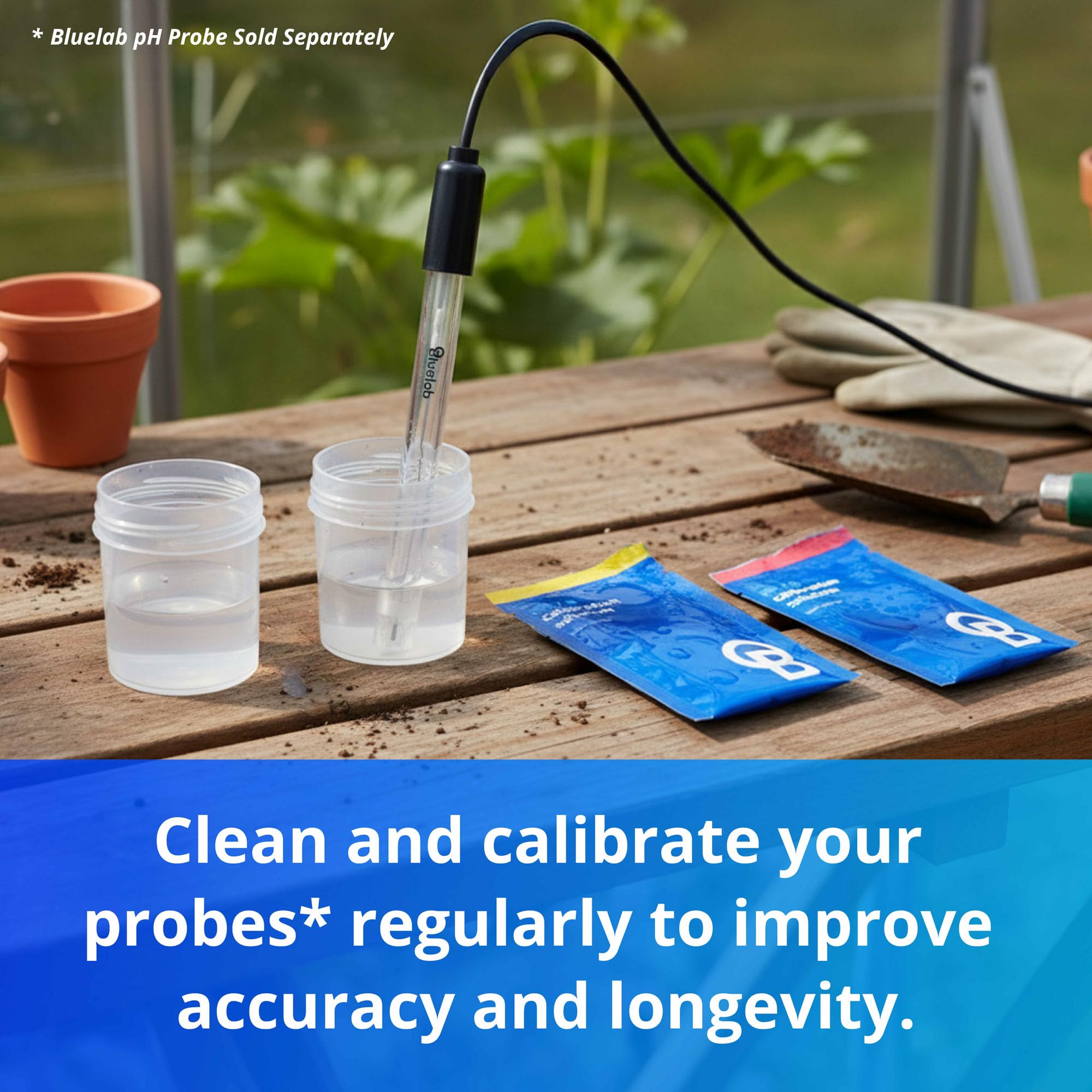 Probe cleaner for precise pH sensor maintenance