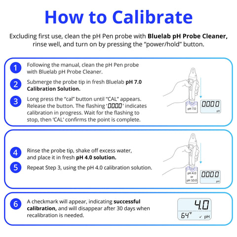 Bluelab pH Pen battery and lanyard setup enabling hands-free operation