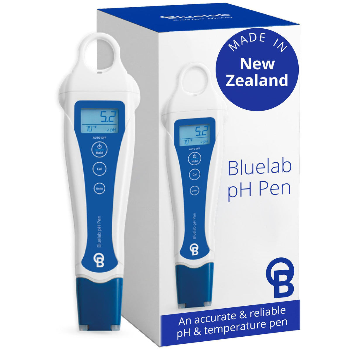 Bluelab pH Pen overview showing compact design for quick pH checks in hydroponics
