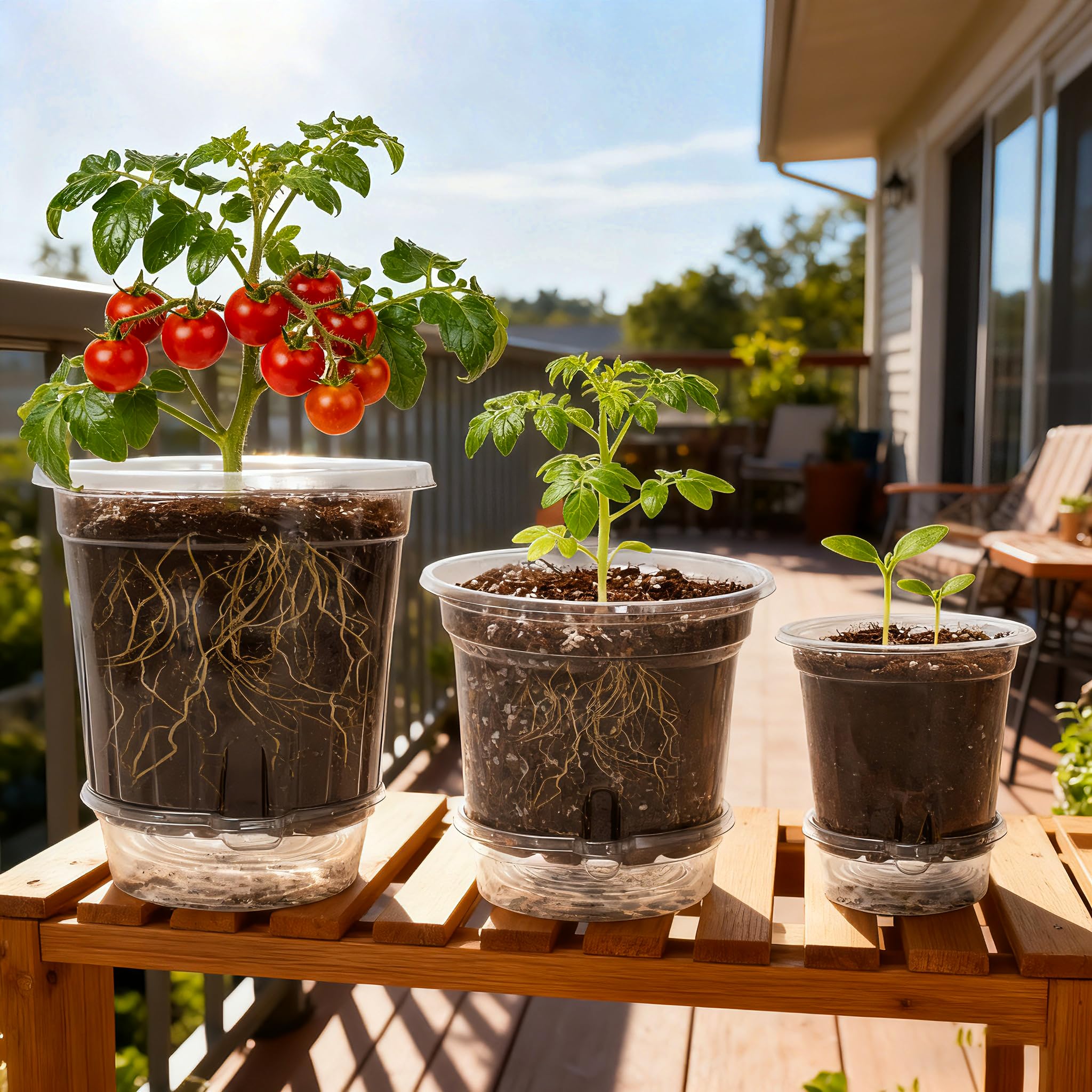 Bluepro transplant-friendly design reduces root damage during pot moves.