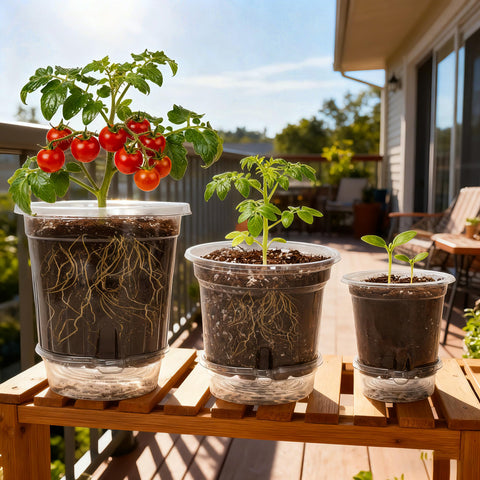 Bluepro transplant-friendly design reduces root damage during pot moves.