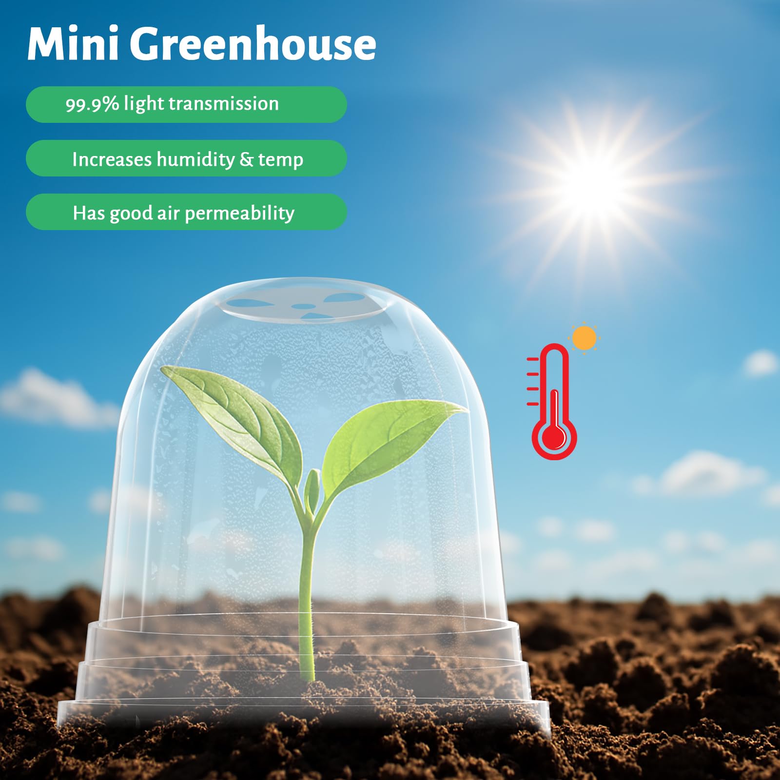 Bluepro reinforced-pot compatibility dome demonstrates reliable fit.