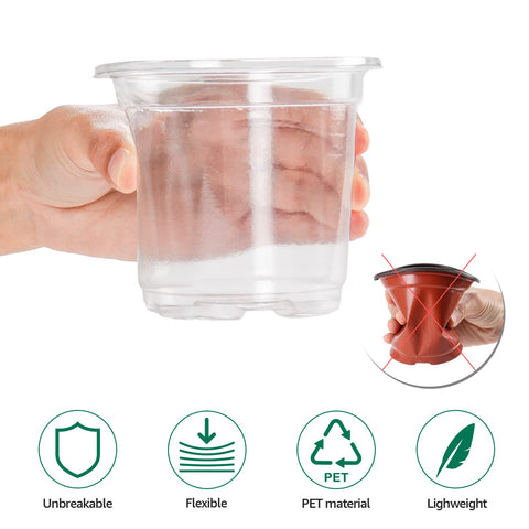 Bluepro vegetable-propagation nursery pot ideal for starting vegetables and developing roots.