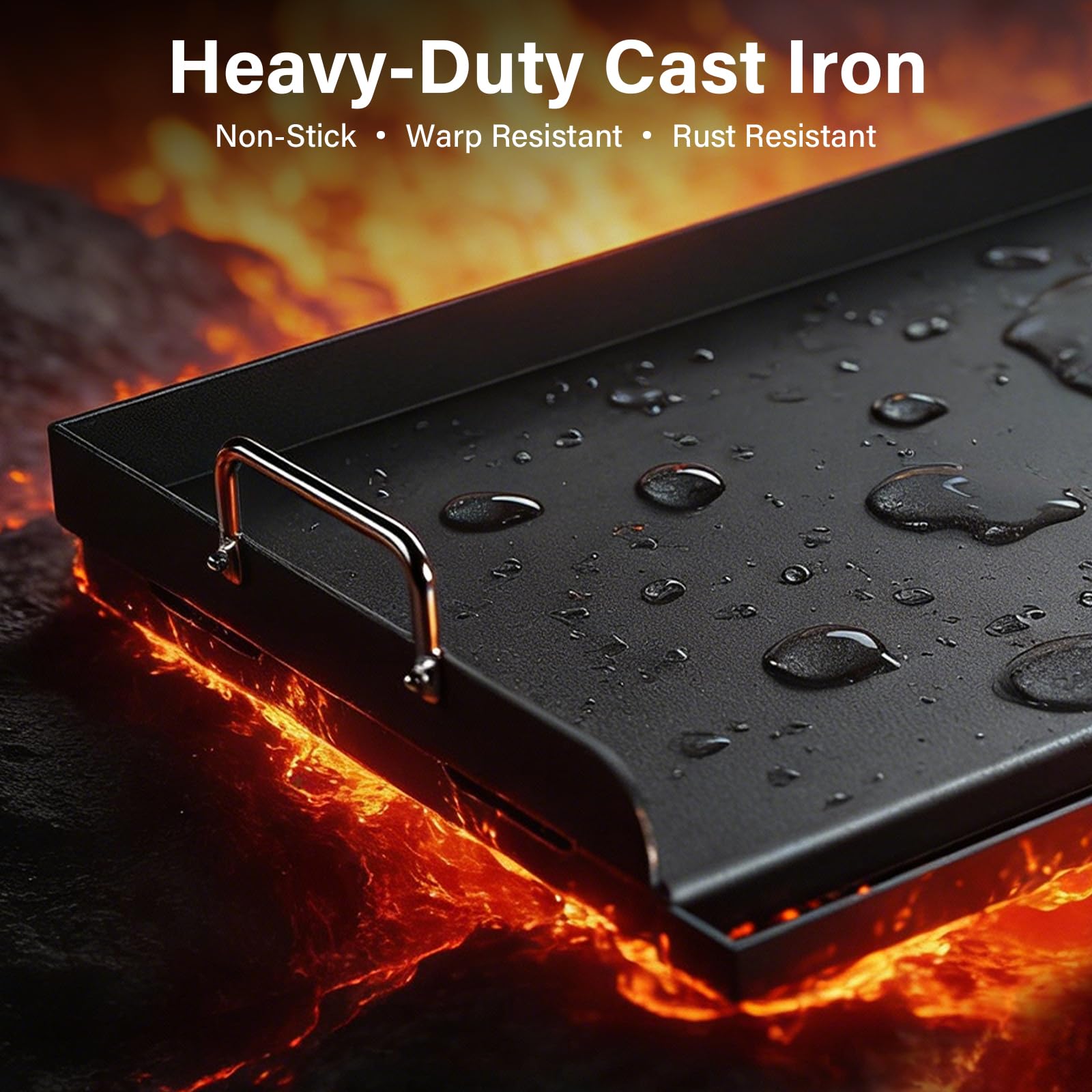 BLUES GRILL PARTS oil-coated surface helps prevent rust during storage.
