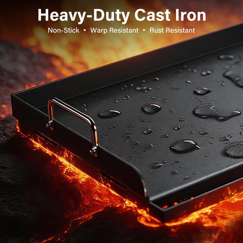 BLUES GRILL PARTS oil-coated surface helps prevent rust during storage.