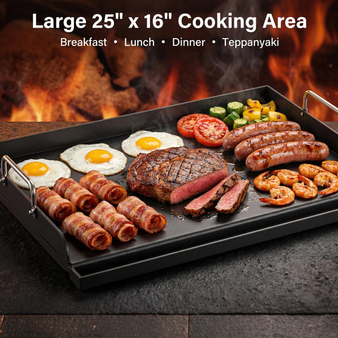 BLUES GRILL PARTS universal-fit grill insert enables versatile outdoor grilling.