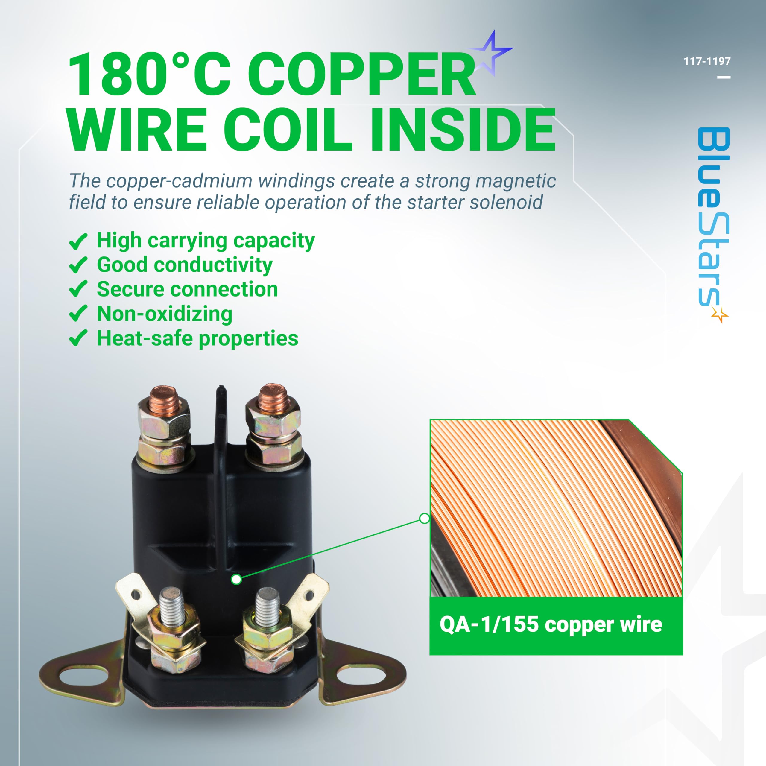 BlueStars 117-1197 replacement part numbers ensure accurate ordering for lawn care equipment