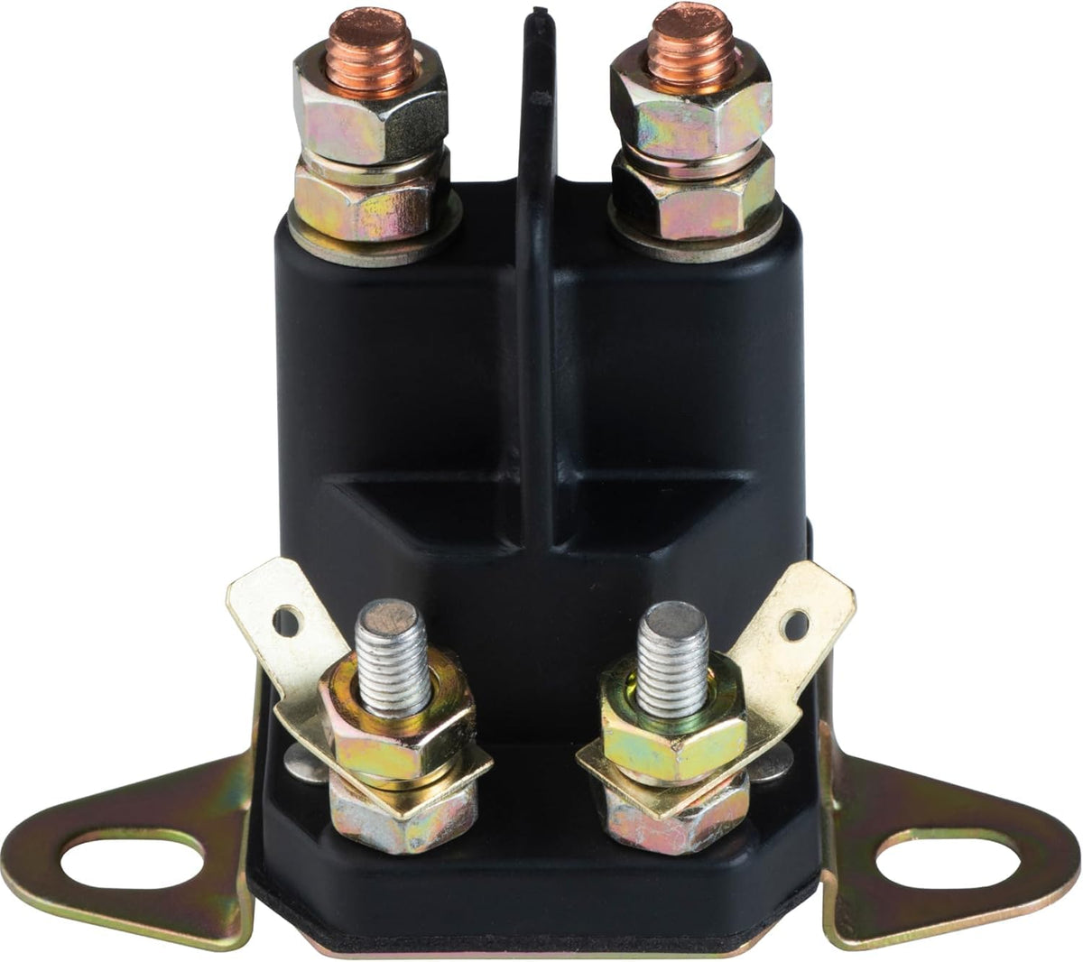 BlueStars 117-1197 starter solenoid close-up showing compact design for quick starts