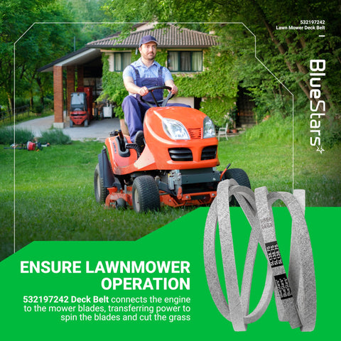 BlueStars 532197242 belt aramid cord detail shows durability under pressure.