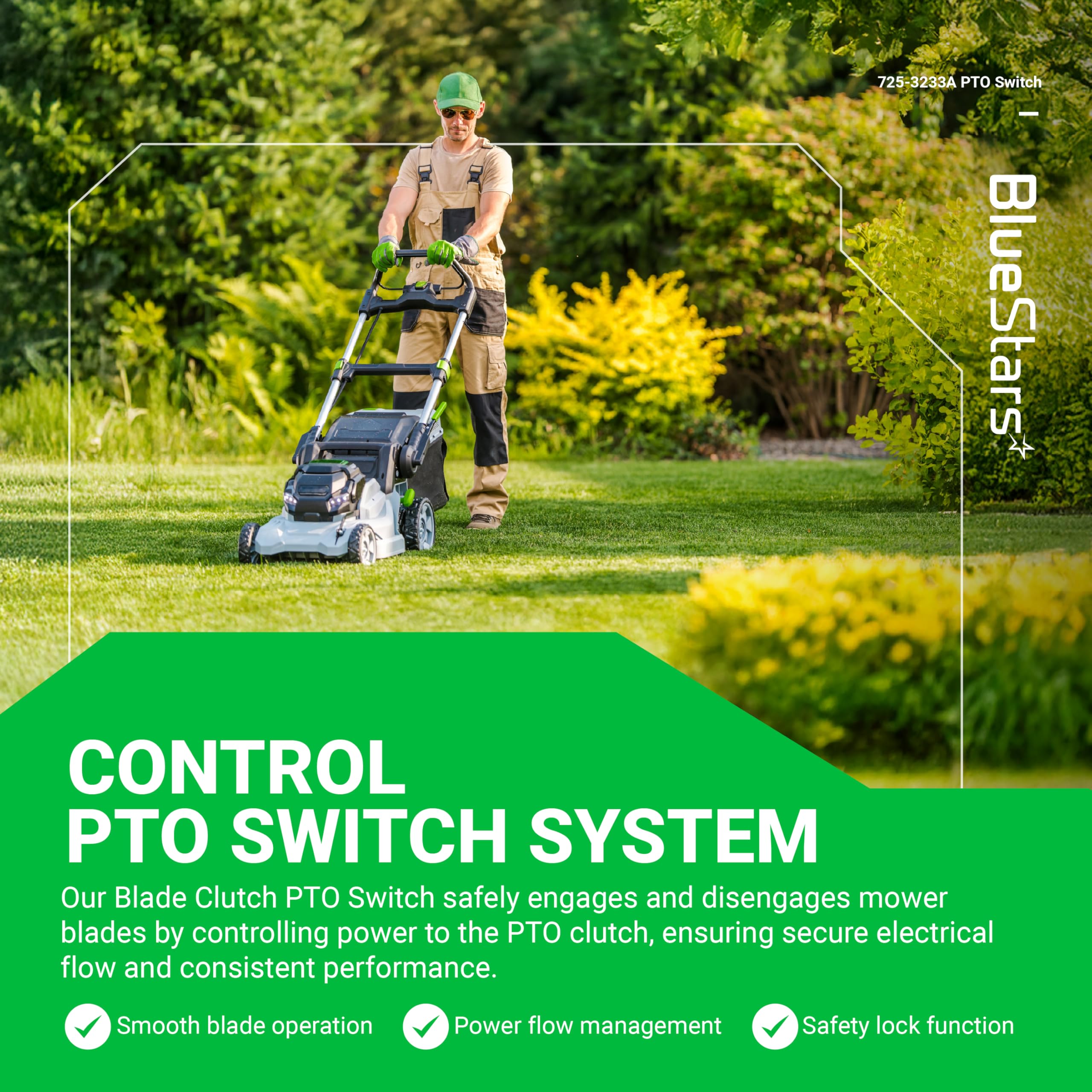 BlueStars 725-3233A seven-terminal connector demonstrates robust electrical compatibility
