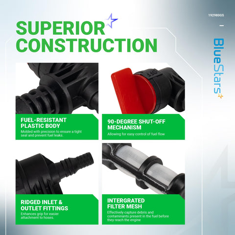 BlueStars clamps pack includes sturdy clamps for secure hose routing.