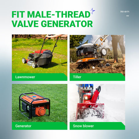 BlueStars compatibility note highlights MTD, Troy-Bilt, and Toro fit.