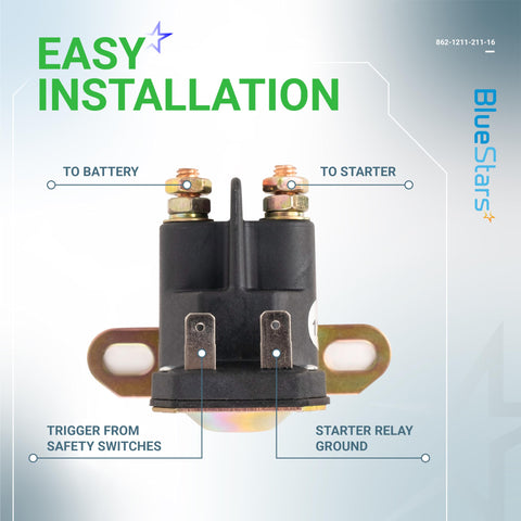BlueStars copper windings and ABS housing deliver strong magnetic field and durability.