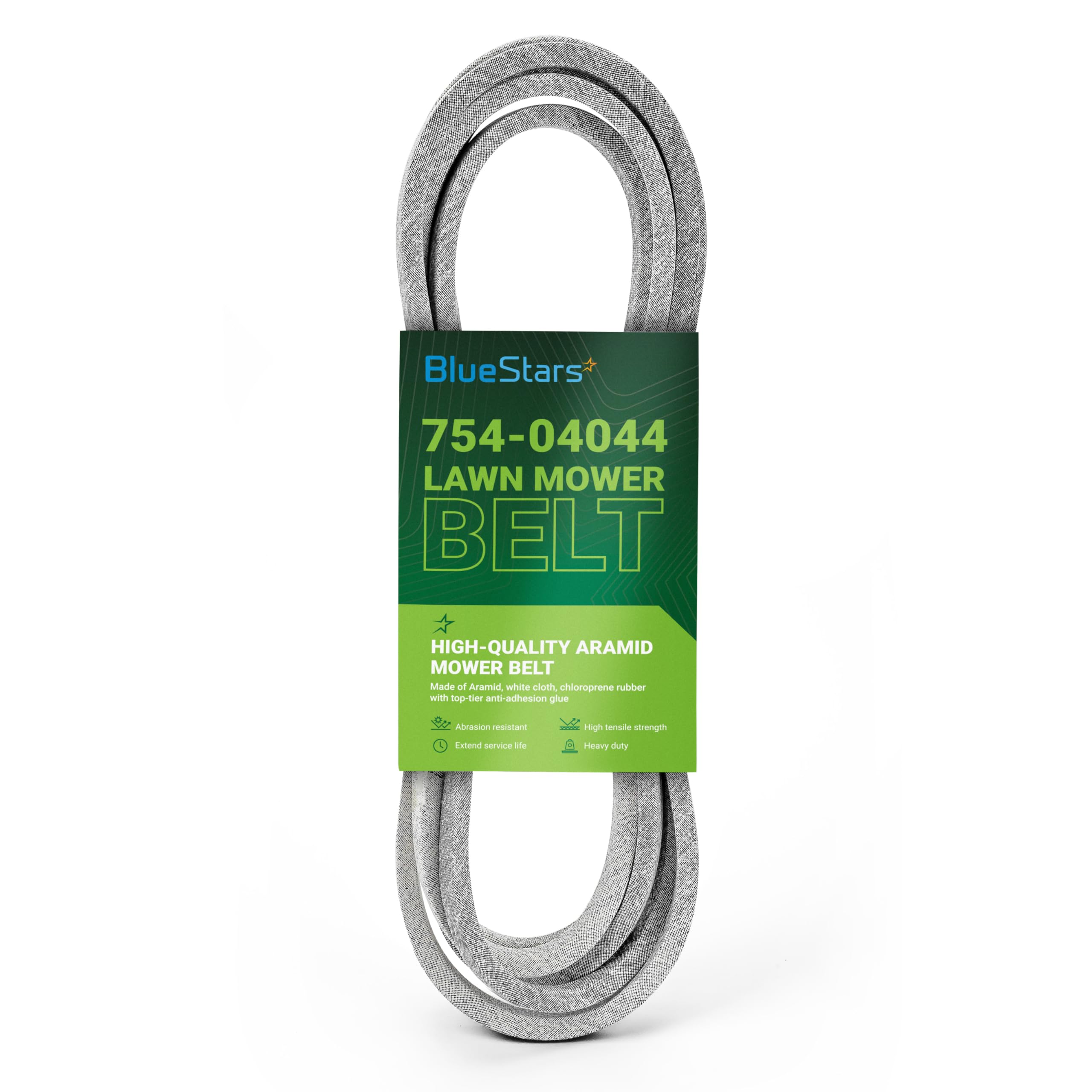 BlueStars deck belt 134-length installed for smooth 50-inch mower deck operation