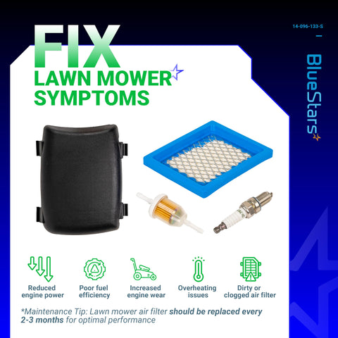 BlueStars durable air filter cover made from impact resistant plastic