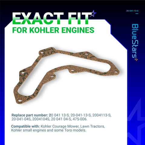 Durable rubber valve cover gasket withstands heat and oil for longer life.