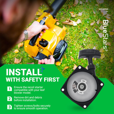 BlueStars easy start action demo showing smooth recoil