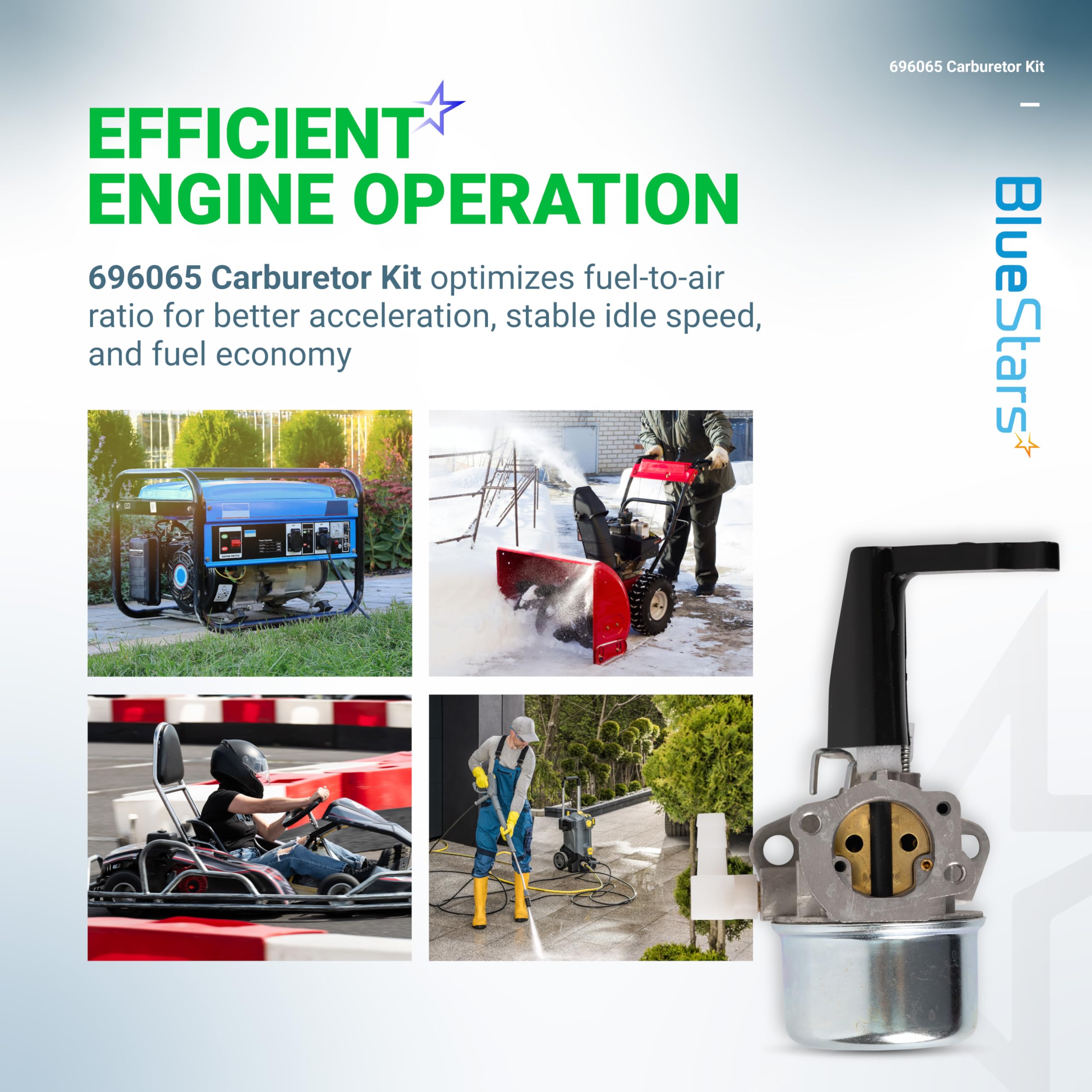 BlueStars engine compatibility list for tillers and generators