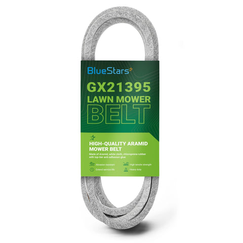 BlueStars GX21395 deck belt 161.4-inch on a John Deere mower for smooth blade operation
