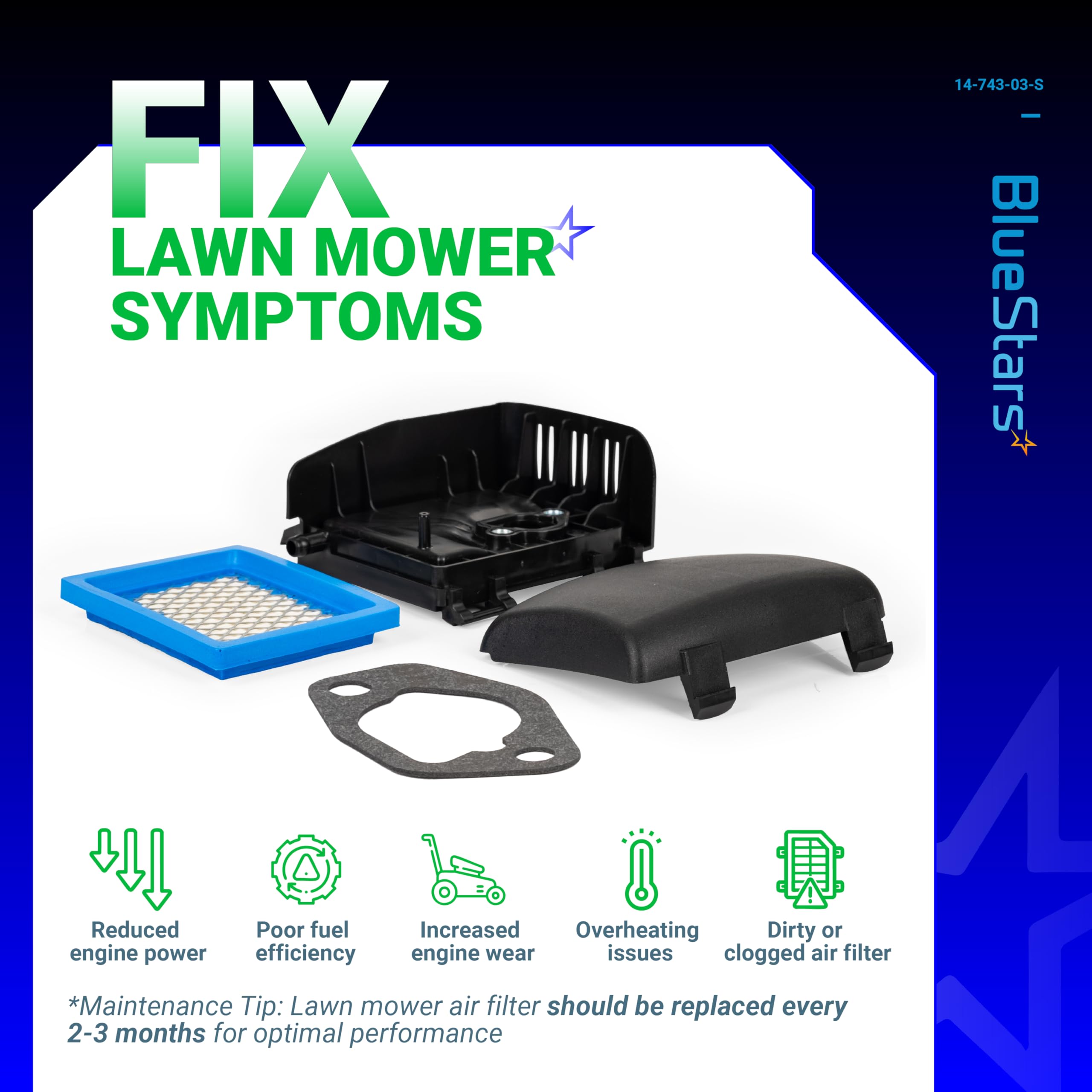 BlueStars high-grade-plastic-construction ensures long-lasting outdoor use.
