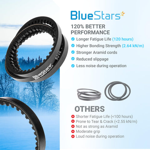 BlueStars lifetime protection badge signals warranty and defect coverage