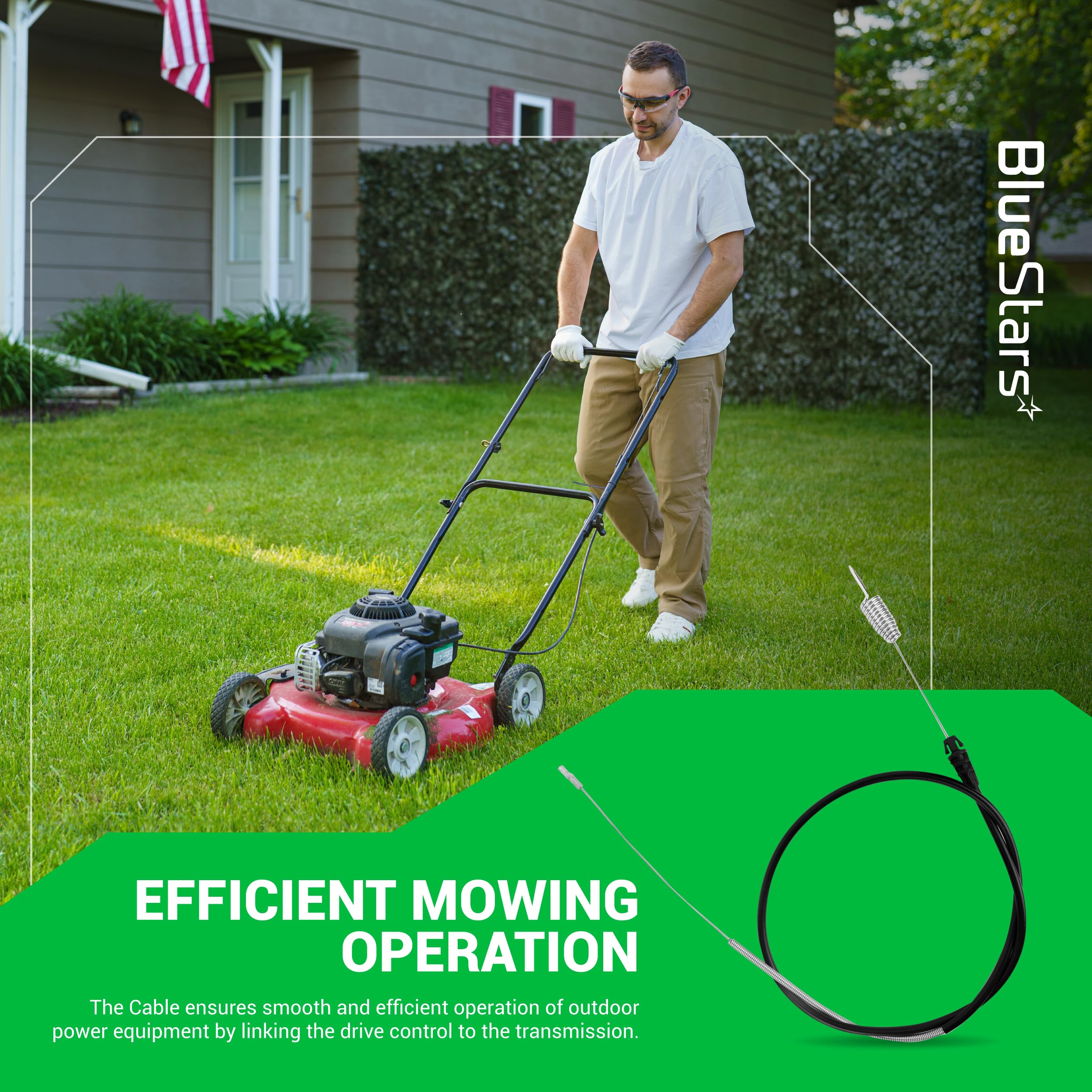 BlueStars lifetime protection against defects for peace of mind