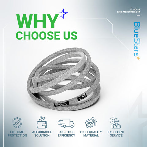 BlueStars lifetime protection covers defects for added peace of mind.