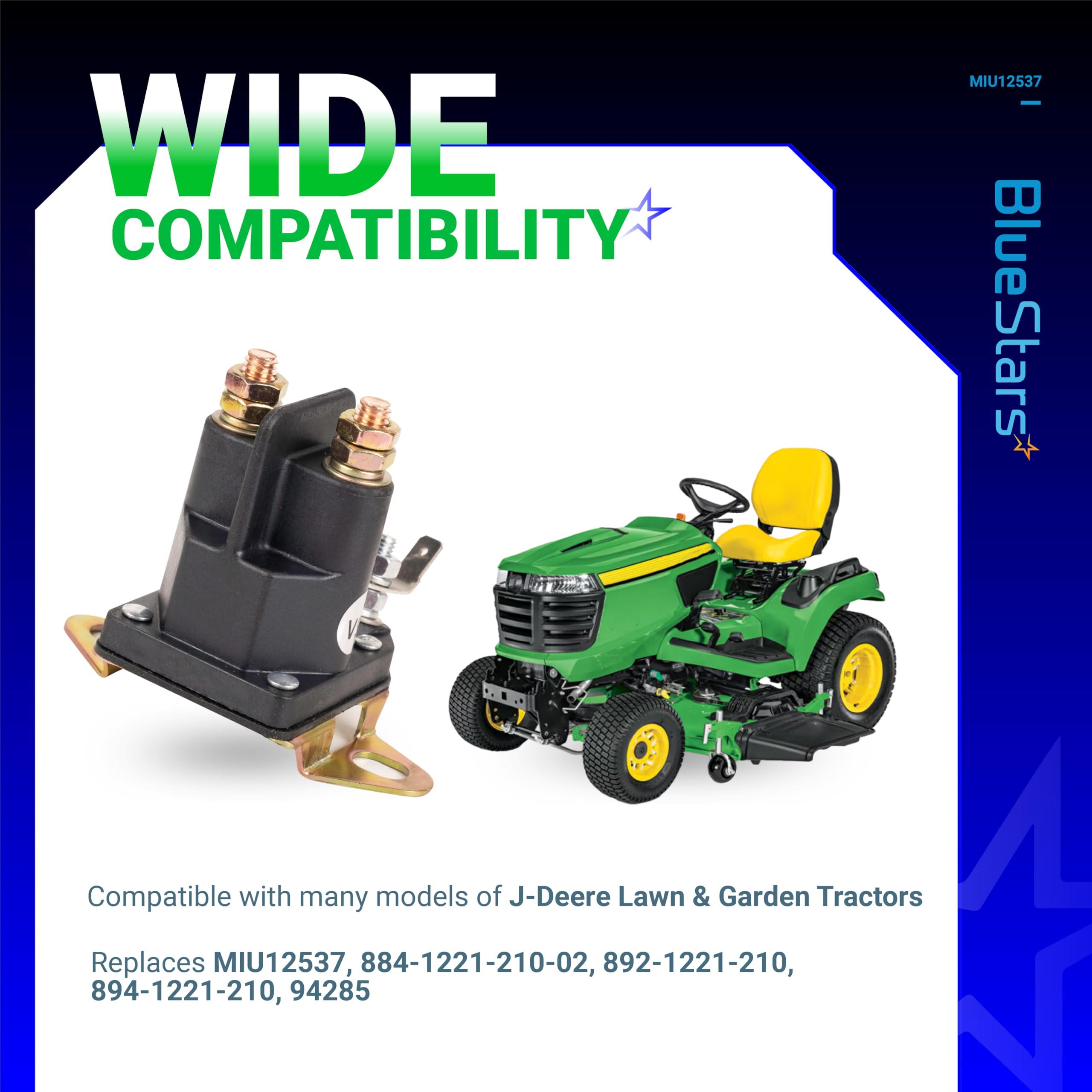 BlueStars MIU12537 durable body construction handles lawn care environments